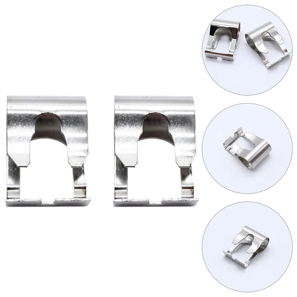 

2pc Simple Windshield Wiper Clips Sturdy Wiper Rod Clips Wiper Repair Clips