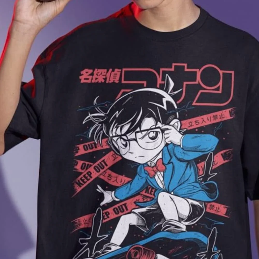 Vintage 90S Detective Conan Anime T Shirt - AliExpress 200000343