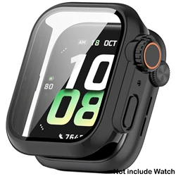 Premium Tempered Glass Case with Screen Protector for Honor Watch 5 (Black)