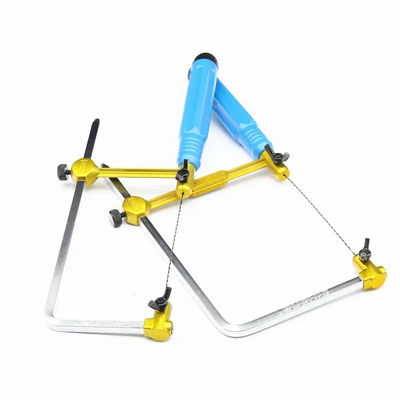 Mini U-Shape Adjustable Hand Saw Multi-Function Creative Stainless Steel Saw Handmade Small Jewelry Woodworking Hand Tools