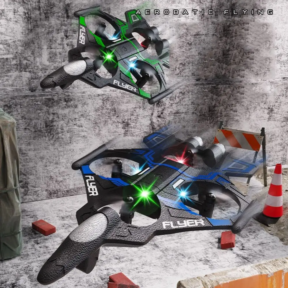 EPP 폼 원격 조종 폼 전투기 충전식 중력 감지 4모터 헬리콥터 휴대용 2.4G 스턴트 RC 취미 제트기