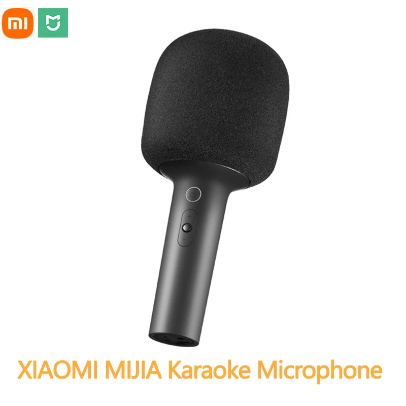 

Xiaomi MIJIA Karaoke Microphone Wireless BT 5.1 Mic w/DSP Chip/Noise Cancellation/Stereo Sound/2500mAh Rechargeable Handheld Mic