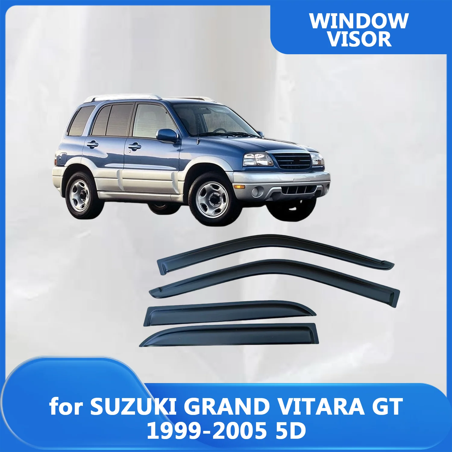 Rvinyl Window Tint Kit Compatible with Suzuki Grand Vitara 1999-2005