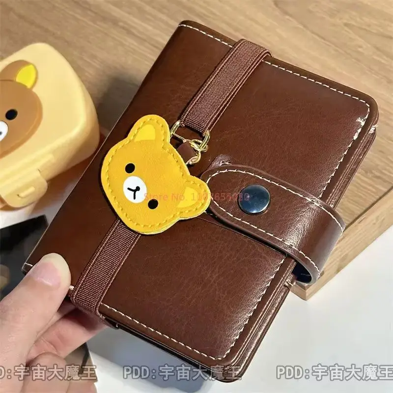 Rilakkuma Notebook Strap Bookmark Relaxbear Diary Decoration Good Look Creative Gift Elastic Bandage Ins New Popular Friend Gift