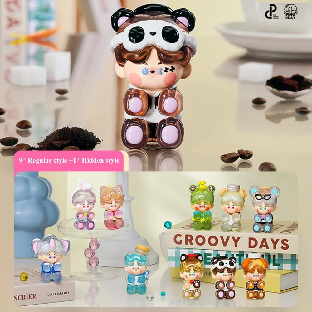 

Pino Jelly In Your Life Series Mystery Box Cute Pino Jelly Action Figures Blind Box Desk Decor Collect Model Toy Surprise Gift