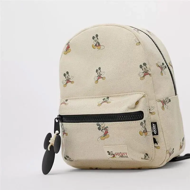 New 25X17X9 cm Disney cartoon Mickey Mouse New Kids Backpack Mini Schoolbag Girls and Boys Cute Shoulder Bag 3