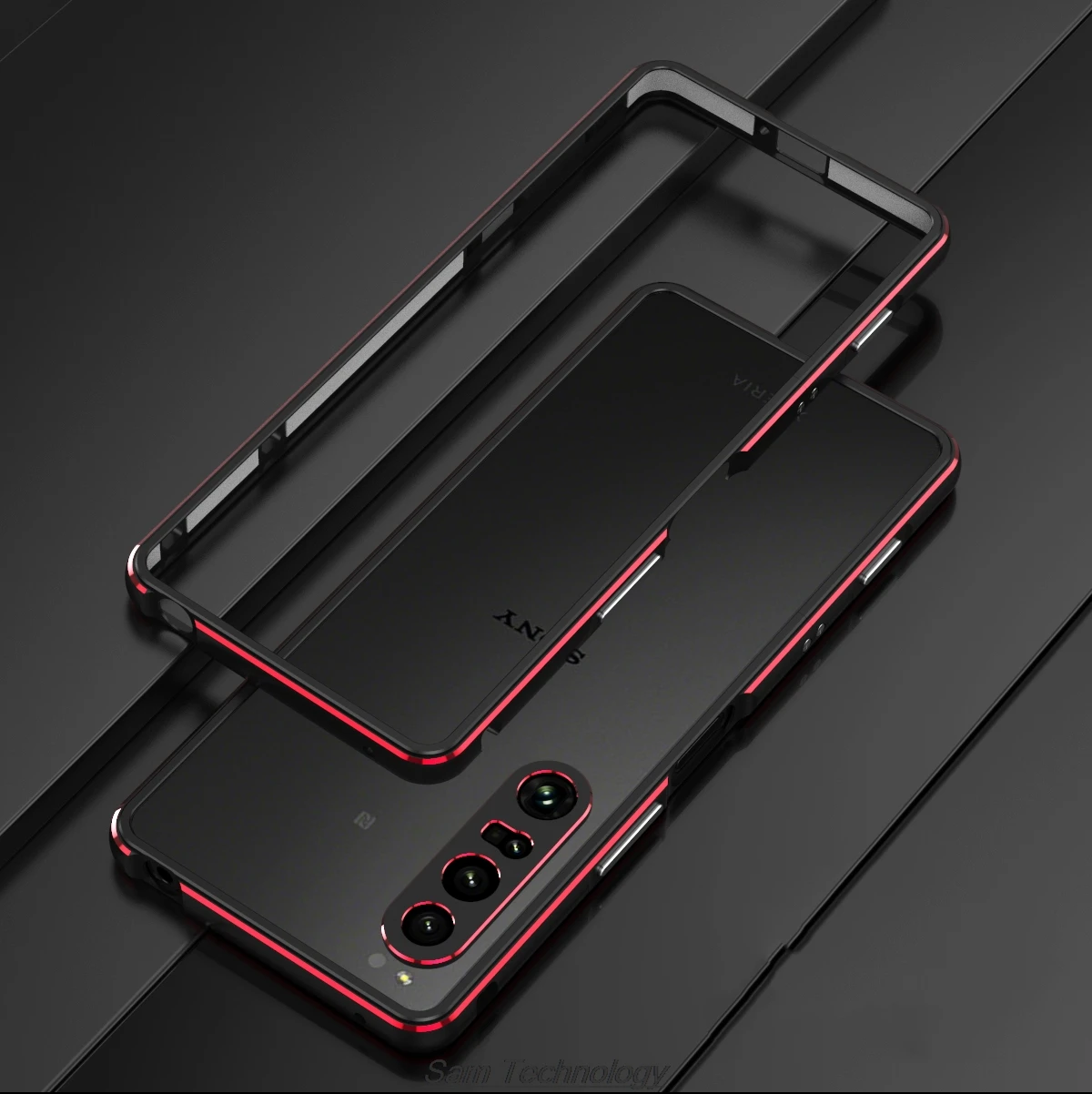 Luxury Ultra-Thin Metal Case with Dual Film Protection – Premium Aluminum Bumper