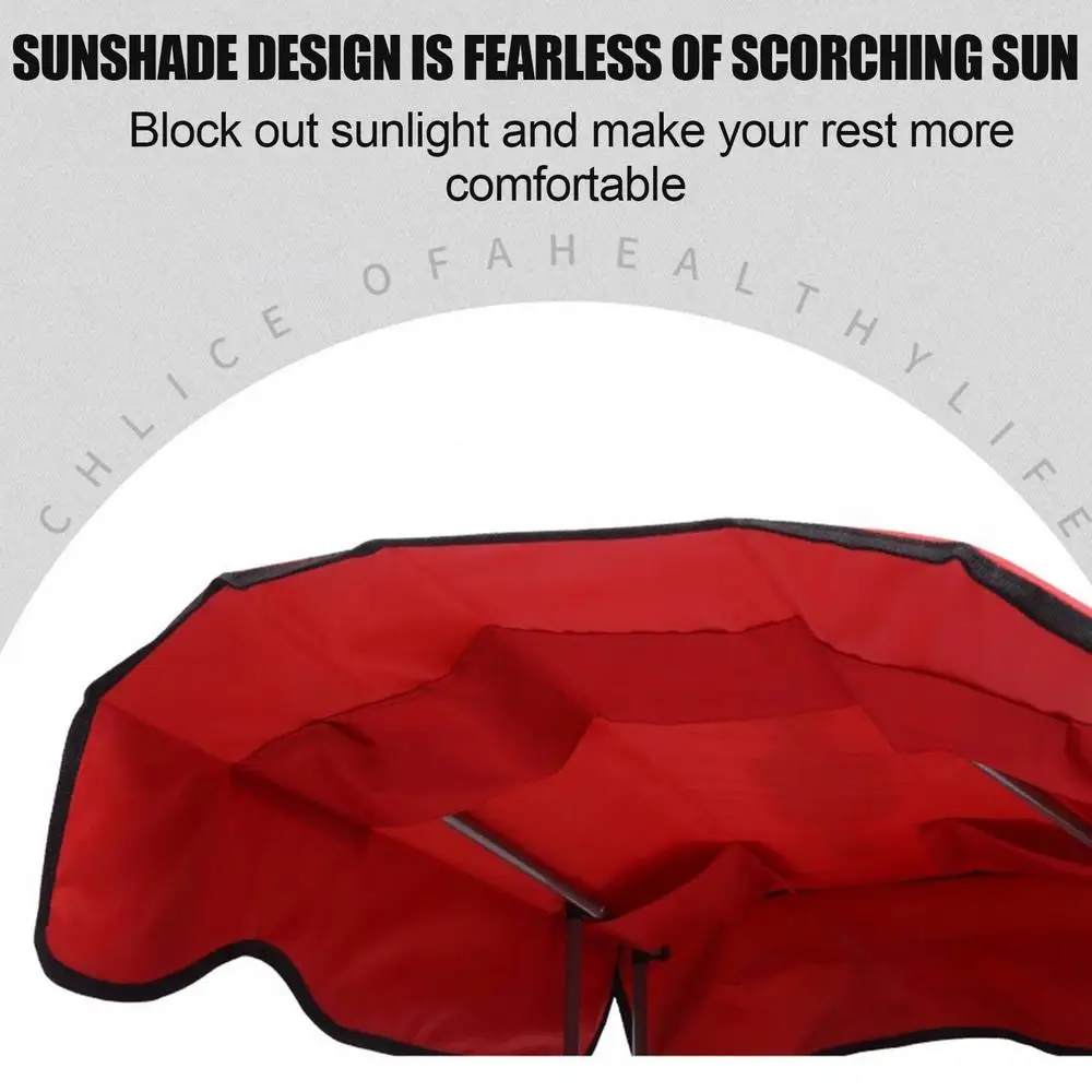 Folding Camping Chair Casual Sun Protection Beach Chair With Canopy Armrests Portable Recliner Chair For Camping Picnic Fishing 17 Folding Camping Chair Casual Sun Protection Beach Chair With Canopy Armrests Portable Recliner Chair For Camping Picnic Fishing 11