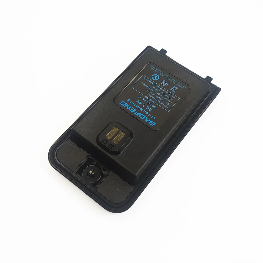 BAOFENG UV-16 Walkie Talkie Battery High Capacity Li-ion Battery BL-16 Compatible With UV16 UV-16Plus UV-16Pro UV-16S UV-16Max
