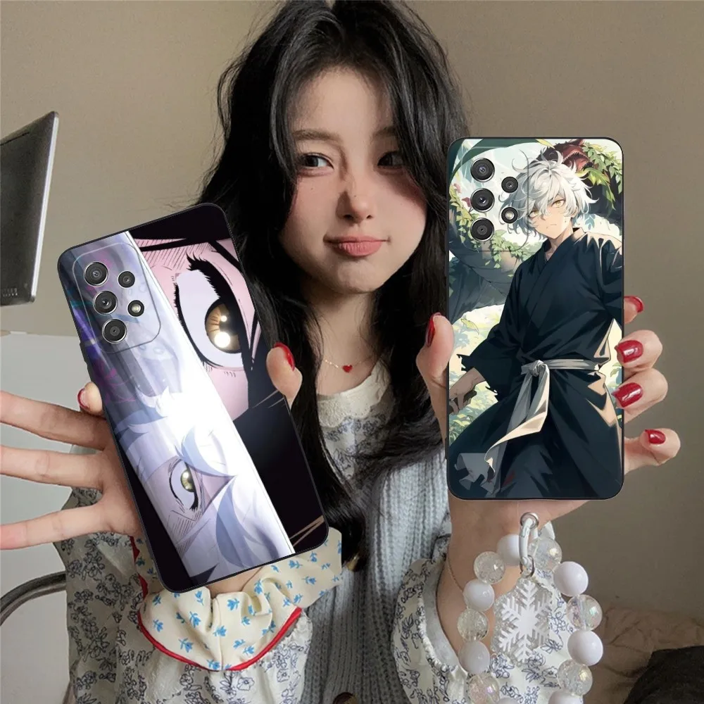 Anime Hell Paradise Mobile Phone Case For Samsung Galaxy A91 70 54 53 52 34 24 21 Note 20 10 M54 Plus Ultra 5G Black Cover