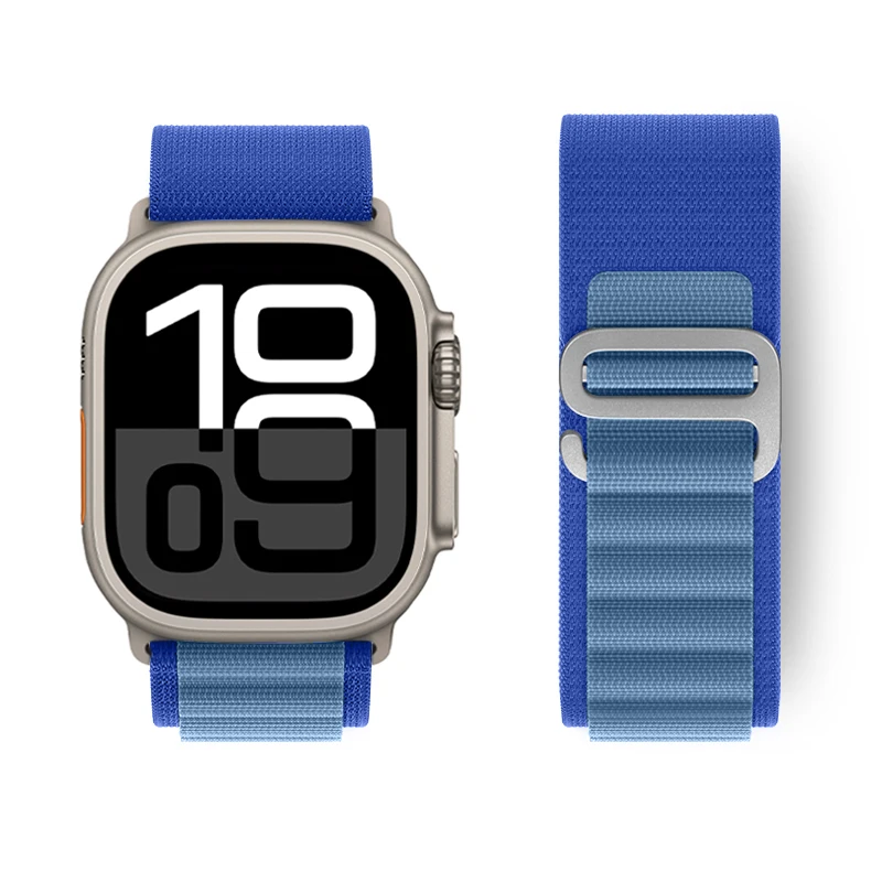 Premium Alpine Loop Strap for Apple Watch - Durable and Stylish Correa Bracelet