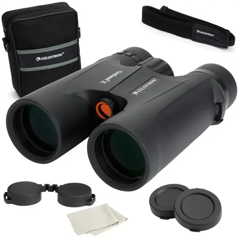 

Celestron Outland X 8x42 10X42 Binoculars Waterproof & Fogproof Binoculars for Adults Multi-Coated Optics and BaK-4 Prism