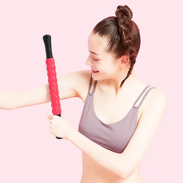 9-Wheel Massage Roller for Full-Body Relaxation and Muscle Recovery