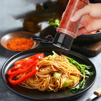 향신료 조미료 용기, 플라스틱 바베큐 조미료, 주방 도구, 소금 후추 셰이커