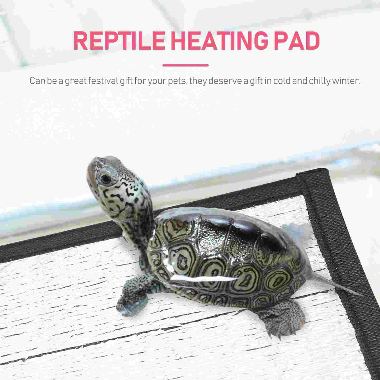7w Reptile Heating Pad With Thermostat For Terrarium Vivarium Incubator