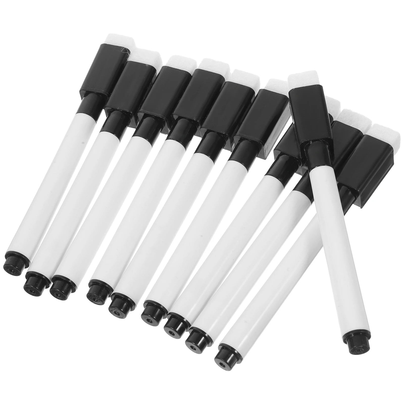 White Marker Pens Marker Pens Color Marker Pens Pen Marker Dry Erase Markers Whiteboard Pens 10pcs Magnetic Whiteboard Marker Pen Dry Erase Markers With Eraser Office School Stationery Writing Tools