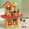 WizKidz Toy Kitchen Set for Boys and Girls with Realistic Lights and Sounds Simulated Food Cooking Stove Sprayer and Toy Sink 1