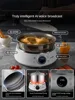 220V 4200W Household Concave Electromagnetic Stove 8 Gear Adjustment 280mm 2