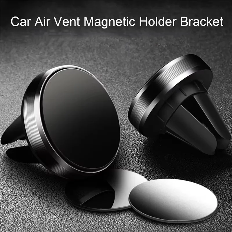 Magnetic Car Phone Mount For Iphone Samsung And Huawei_voghion.com