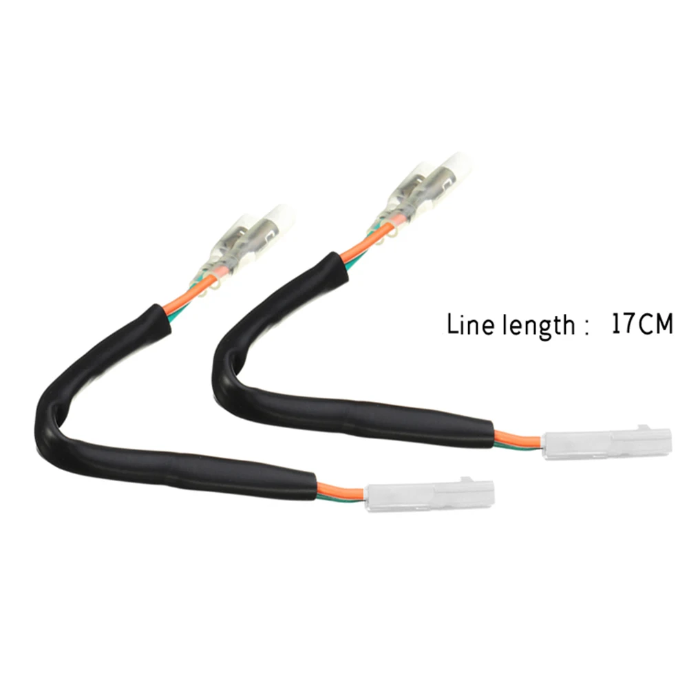

Plugs Connector Turn Signal Adapter Motorycycle Accessories Replacment 2pcs ABS Convenient Durable Easy To Use