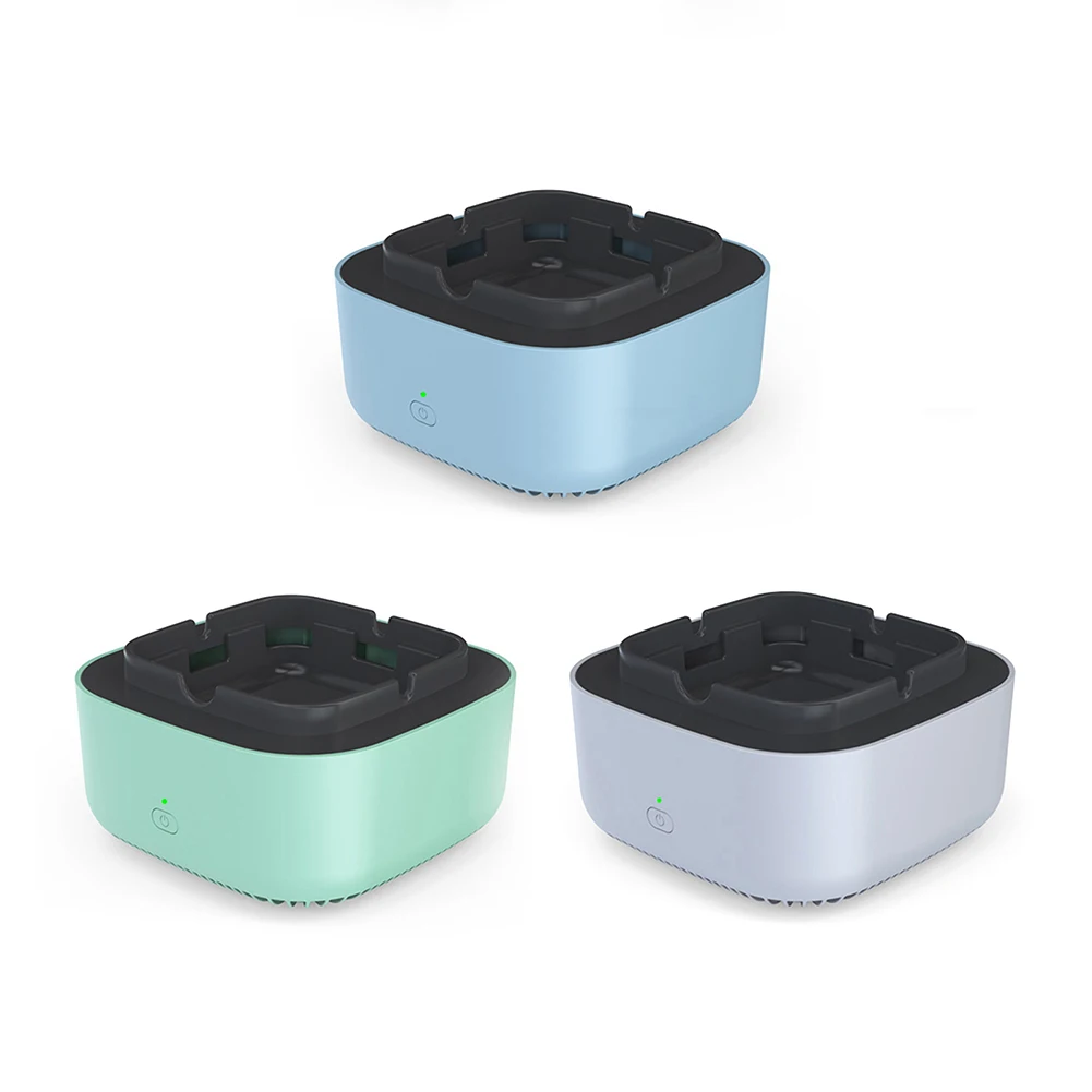 Portable Ashtray Cigarettes Ashtray Stainless Steel Ashtray Metal Ashtray Air Purifier Ashtray Ceramic Ashtray Multipurpose Ashtray with Air Purifier Function for Filtering Second-Hand Smoke From Cigarettes Remove Odor Smoking Accessories
