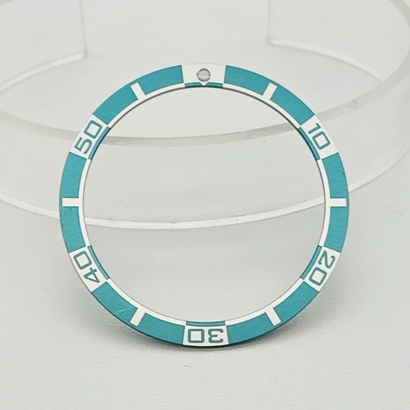 Flat Aluminum Watch Bezel Insert - 38x31.5mm