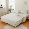 Sleep Better Organic Cotton Silver Earthing Grounding Fitted Bed Sheet include a Local Plug 5