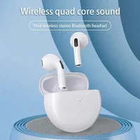 TWS Pro6 Earphone Bluetooth Headphones with Mic 9D Stereo Pro 6 Earbuds for Xiaomi Samsung Android Wireless Bluetooth Headset 2
