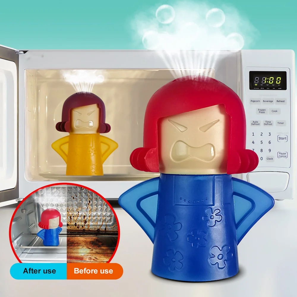 keledz microwave cleaner angry mom with fridge odor absorber cool mom(2pcs)  