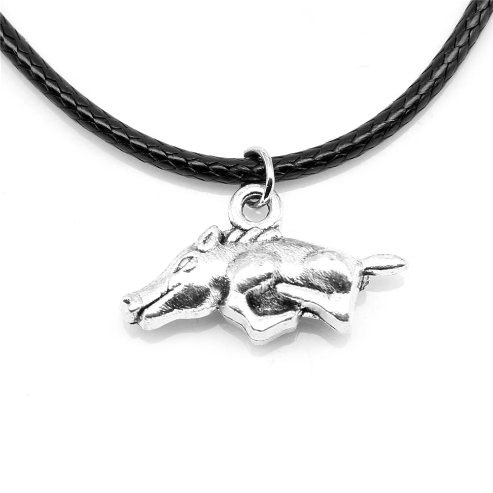 

1 Piece Wild Boar Friendship Necklace Cute Jewelry 14x22mm