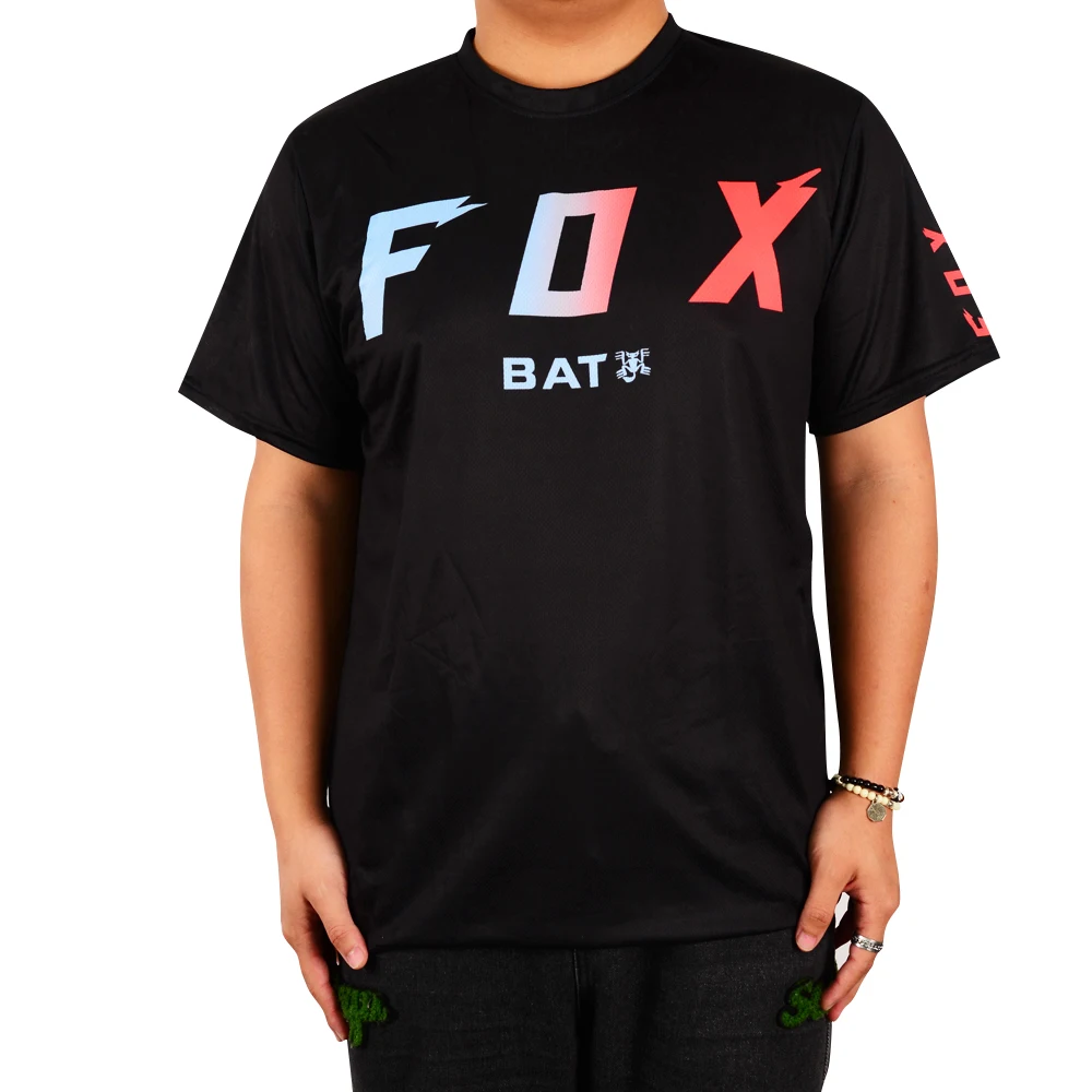 Cycling Jersey Men's Downhill BAT FOX MTB Mountain Bike Shirts Offroad DH Motorcycle Racing Off-Road Bicycle
