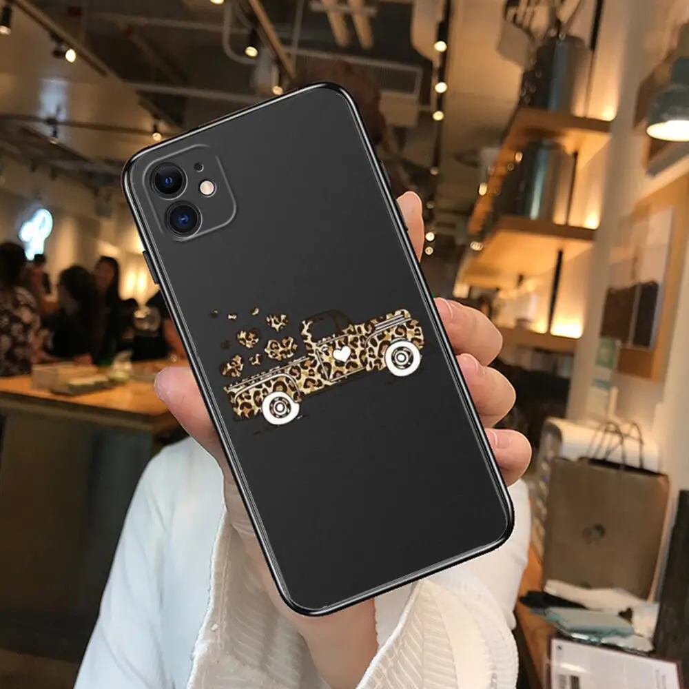 Фото Чехлы для телефонов LOVE Leopard для iphone 13 Pro Max, Чехол 12 11 Pro Max 8 PLUS 7PLUS 6S XR X XS 6 mini se, мобильный сотовый телефон №5
