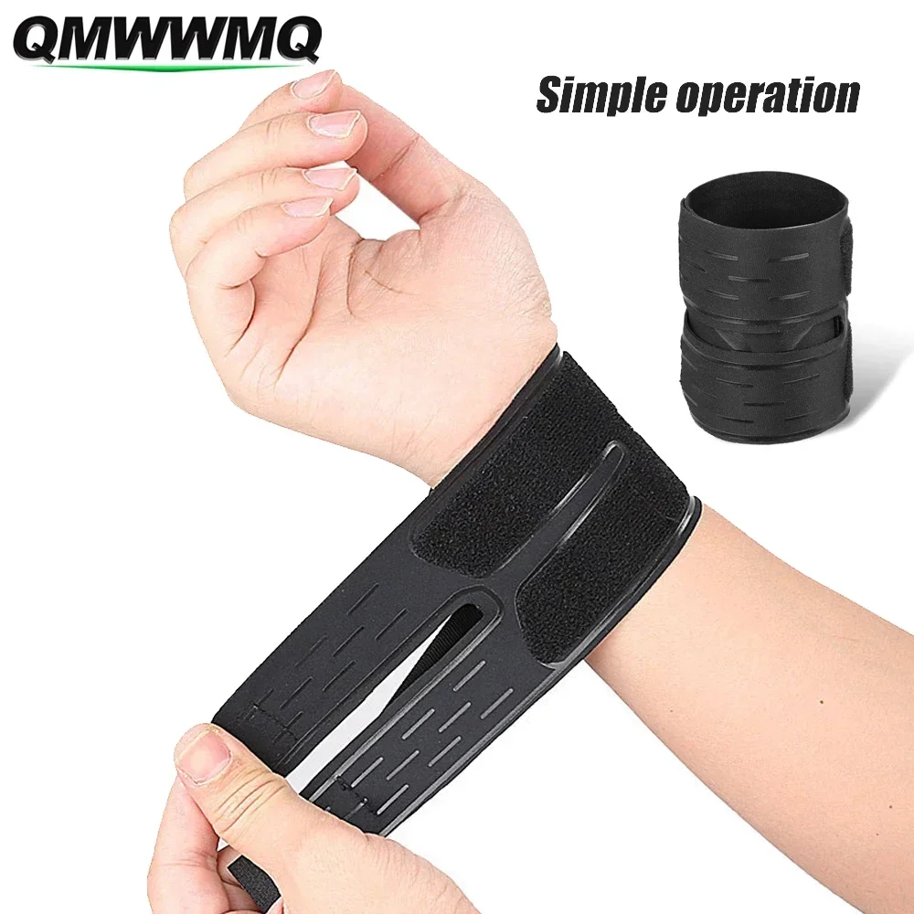 

1Pcs Wrist Brace for Carpal Tunnel, Adjustable Ultra Thin Compression Wrist Wraps Wrist Support for Arthritis Wrist Pain Relief