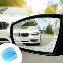  2 Pcs Car Round Frame Convex Blind Spot Mirror Wide-angle 360 Degree Adjustable Clear Rearview Auxiliary Mirror Driving Safety 