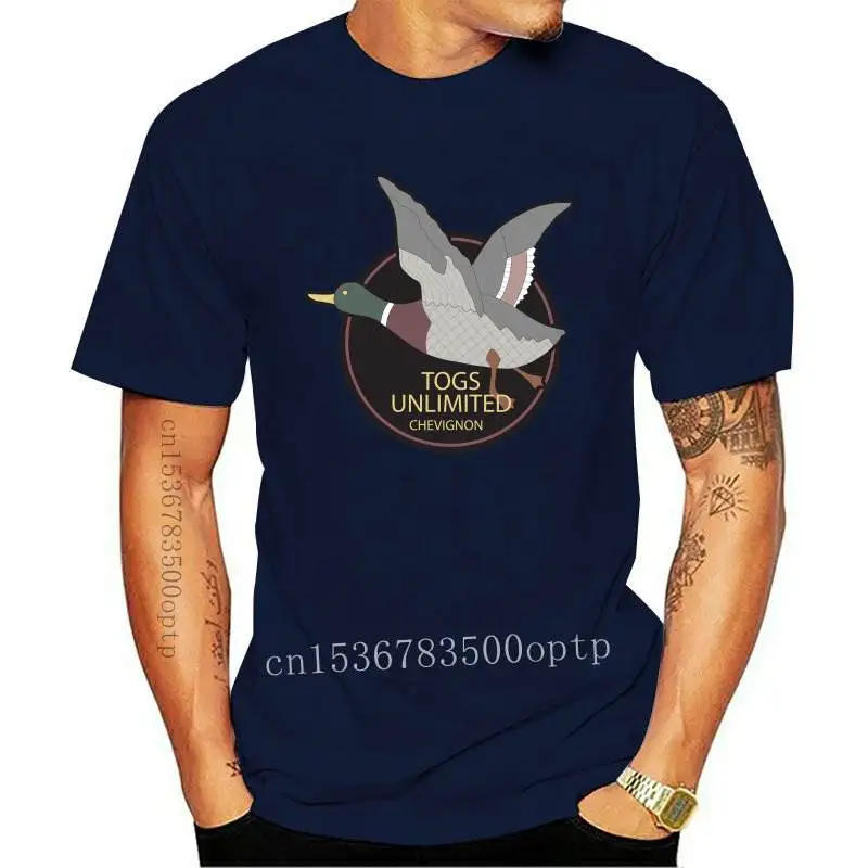 Nuovi Uomini T Shirt Togs Unlimited Chevignon Duck Logo S Cotone Casual O-Collo Camicia Divertente T-Shirt Novità Tshirt Donna