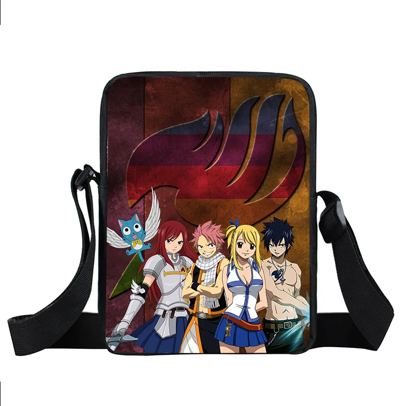 Anime Fairy Tail Backpack - Natsu Dragneel Bookbag Daypack For School, College, Or Casual Use