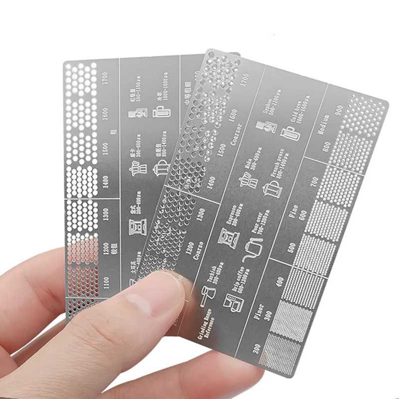 بطاقة معايرة طحن القهوة الاحترافية - أداة أساسية ل...