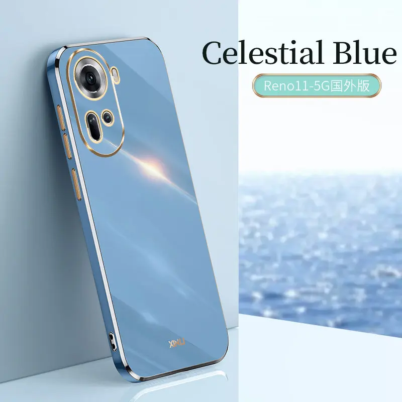 6D Plating Silicone TPU Soft Back Phone Case