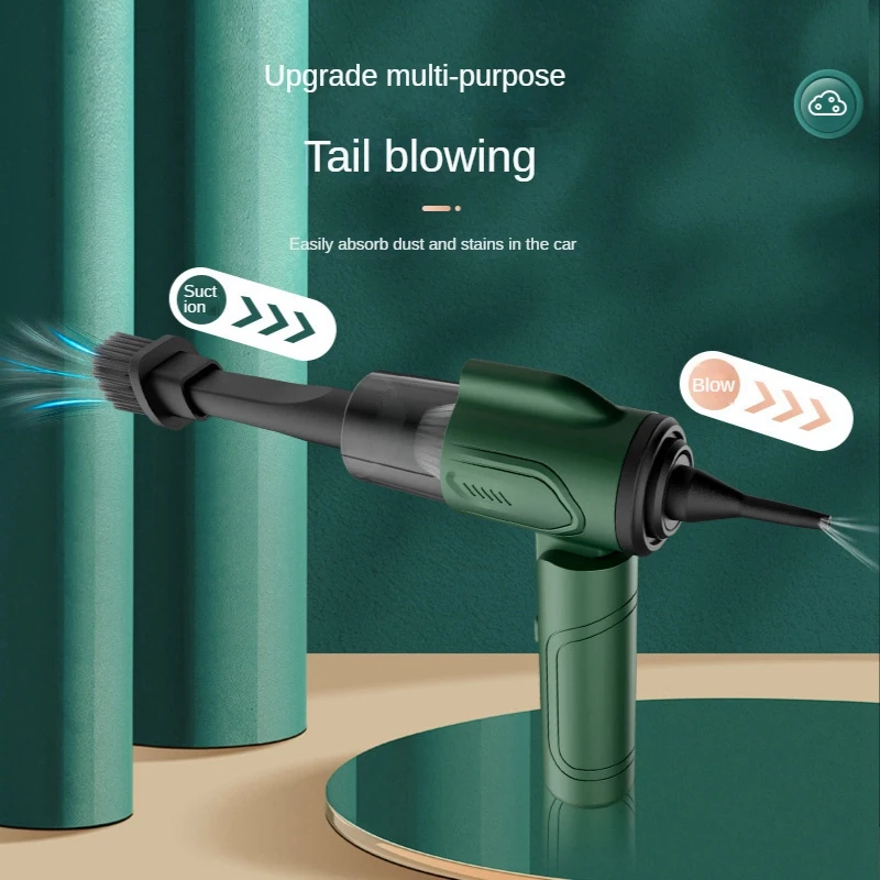 

Wireless Car Vacuum Cleaner Cordless Handheld Rechargeable Mini Vacuum Cleaner 3-In 1 Home & Car Dual Use Vacuum Cleaner