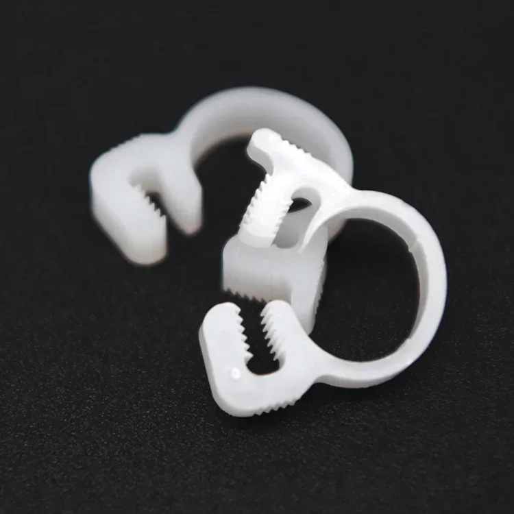 Hose Clamps 10pcs 3.8~59mm Plastic Line Water Pipe Strong Clip Spring Cramps Fuel Air Tube Fitting Fixed Tool