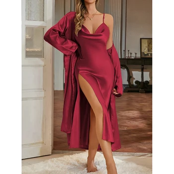 Minimalist Robe Pajama Set