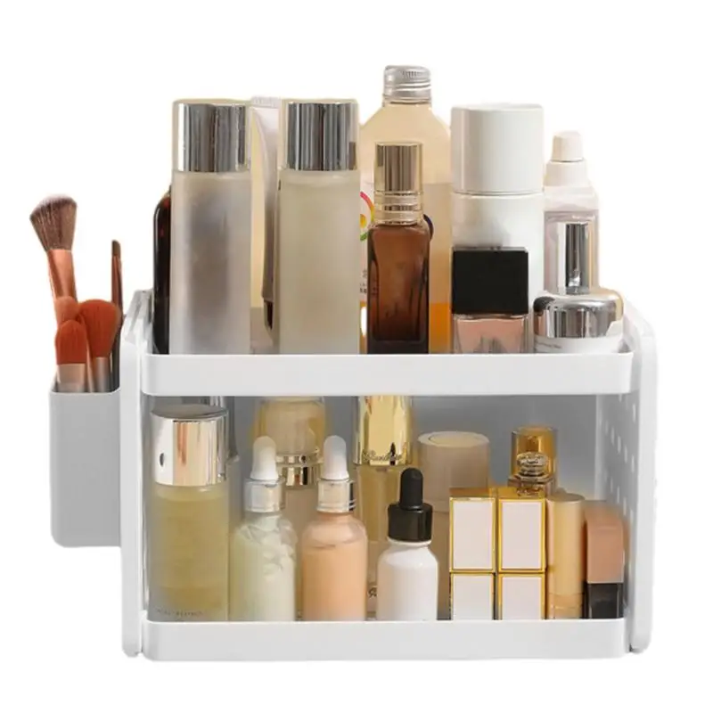 

Настольная полка-органайзер для стола, 2 яруса, независимая составная настольная полка-Настольная офисная полка для хранения, демонстрационная полка