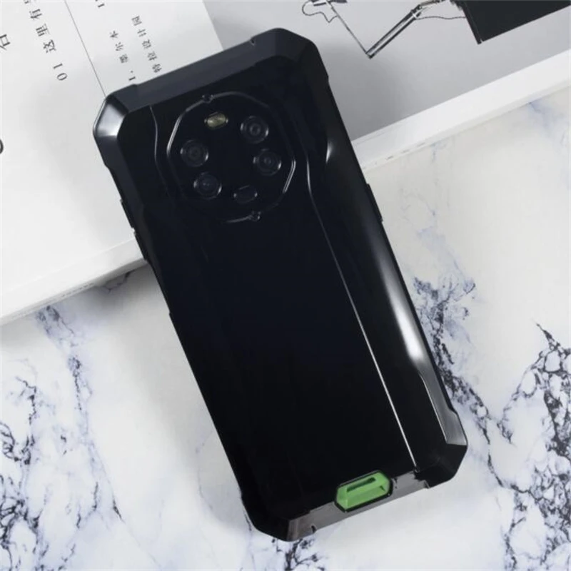 Durable Silicone Finger Ring Case for Blackview Smartphone - Soft TPU Protective Cover