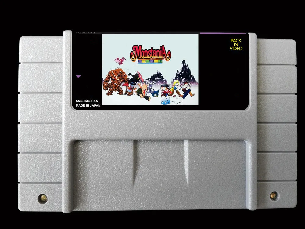 16-битные игры ** Monstania (Американская версия! Английский перевод!)