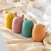Baby Shower Cartoon Animal Toys Baby Shower Toys Distraction Floating Silicone Bath Toys Drip Soft Silicone BPA Free 2