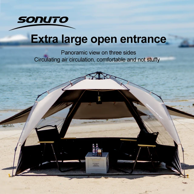 Sonuto One-Touch Camping Tent (3-4P) 6