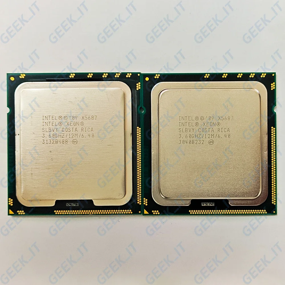 Xeon X5687 SLBVY 3.6GHz 4 ھ 8 , 12MB 130W LGA1366, 2 