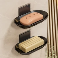 Bathroom Aluminum Alloy Soap Dish Free-Punching Wall Mounted Soap Sponge Holder Organizer Accessories Kitchen Soap Holder