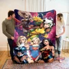 New Arrival! Classic Wonder Woman Blanket Sofa Bed Four Seasons Soft Fluffy Quilt Blanket Flannel Throw Outdoor Leisure Nap Gift 5