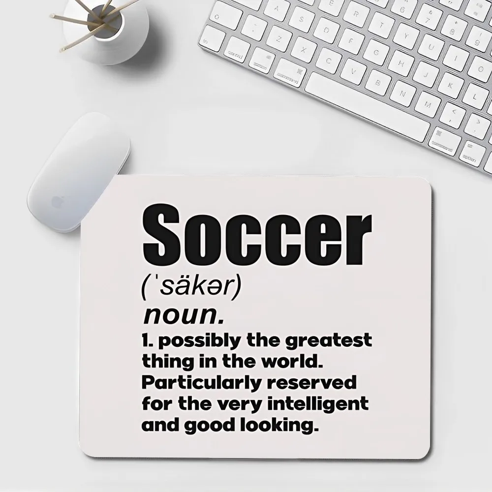 Soccer Lover Floor Mat Small Office Computer Desk Mat Table Keyboard Big Mouse Pad Laptop Cushion Non-slip 3